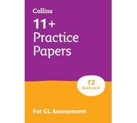 11+ GL English, Maths, Verbal Reasoning and Non-Verbal Reasoning Practice Papers Pack (with 12 Practice Papers books): For the 2026 Gl Tests