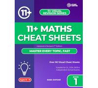 11+ Maths Cheat Sheets: The Complete Visual Revision Guide for 11 Plus Maths