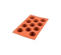 11 MINI MUFFIN - MOULE SILICONE D5/H2.8CM - - Orange - Silicone