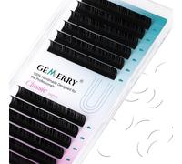 11 Mm Professional Individual Eyelash Extension 0.2 Mm D Curl One By One Extension Silk Eyelash Natural Eyelash Extension (0.20-D Curl-11 Mm)