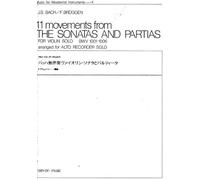 11 movements from sonatas and partias bwv 1001-6