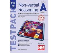 11+ Non-Verbal Reasoning Year 4/5 Testpack A Papers 1-4: Gl Assessment Style Practice Papers