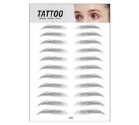 11 paires d'autocollants pour sourcils - 11 paires d'autocollants imperméables pour sourcils autocollants de de sourcils,Autocollant de sourcils façonnant le toilettage dans le style de l'arc