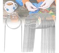 11 Pcs Aiguille Circulaire Aiguilles à Tricoter Inox Aiguilles Circulaires Tricot 80cm Aiguille à Tricoter Circulaire 1.5/1.75/2/2.25/2.5/3/3.5/4/4.5/4.75/5mm pour Débutant Projet De Tissage Vêtement
