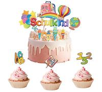 11 Pcs Decoration Gâteaux De La Rentrée Scolaire, Rentrée Scolaire Décoration De Gâteau, Cadeau Scolaire Étudiant, Pour Fête De Retour Des Enfants