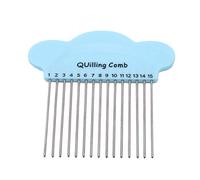 11 pcs nuage papier outil peigne quilling bricolage papier artisanat outil accessoire offre, 15 pins, bleu durable et Agréable et habile