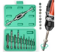 11 Pièces Lot De Extracteurs De Vis Construction En Acier Extracteurs Vis Lot Avec Coffret De Rangement, Vis Lot Extracteurs Pour Percer Et Retirer Les Vis Endommagées