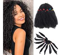 11 Pouces Crochet Braids Extension Cheveux Tressage Fibre Synthetique Rajout Meche Tress Extension - (3 Lots) 1#