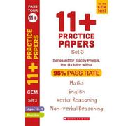11+ Practice Papers For The Cem Test Ages 10-11 - Book 3