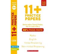 11+ Practice Papers For The Cem Test Ages 9-10