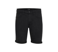 11 Project Loke Herren Jeans Shorts Kurze Denim Hose im 5-Pocket-Look Regular Fit, Noir (194007)., XXL