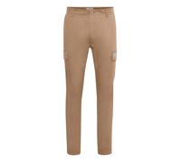 11 Project Pantalon cargo 'LOUKA' beige / blanc, Taille 38