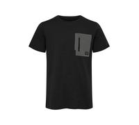 11 Project T-Shirt 'Frode' gris foncé / noir / blanc, Taille XXL