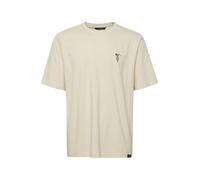11 Project T-Shirt 'Just' beige clair / mélange de couleurs, Taille XL