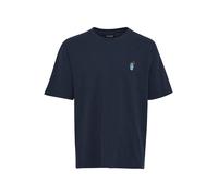 11 Project T-Shirt 'Just' bleu / bleu foncé / mélange de couleurs, Taille XL