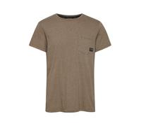11 Project T-Shirt 'Lewi' marron / noir, Taille XL
