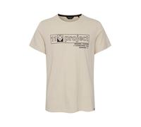 11 Project T-Shirt 'MATTIS' crème / noir, Taille S