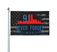 11 Septembre 2001 : Nous N’Oublierons Jamais Ces Événements. Bannière 90X150Cm Durable Suspendre Bannières Drapeaux Pour Chambres Fêtes Vacances