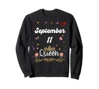 11 Septembre Reine née Le 11 Septembre Anniversaire Fille Sweatshirt