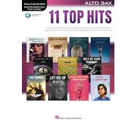 11 Top Hits for Alto Sax. Instrumental Play-Along. Book/Audio-Online