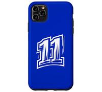 11 - « Triomphe du Travail d'équipe » - Numéro Blanc 11 Sports et Clubs Coque pour iPhone 11 Pro Max