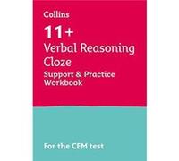 11 Verbal Reasoning Cloze Support and Practice Workbook by Teachitright Paperback Book Teachitright (Auteur)