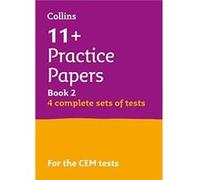 Collins 11+ - 11+ Verbal Reasoning, Non-Verbal Reasoning & Maths Practice Papers Book 2 (Bumper Book With 4 Sets Of Tests)