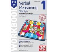 11 Verbal Reasoning Year 34 CEM Style Workbook 1 by Dr Stephen C Curran Inconnu (Auteur)