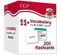 11 Vocabulary Flashcards for Ages 89 Pack 1 by CGP Books CGP Books (Auteur)