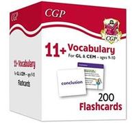11 Vocabulary Flashcards for Ages 910 Pack 1 by CGP Books CGP Books (Auteur)