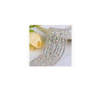 11 Yard Cristal Strass Chaîne Fermée Garniture Couture Artisanat 40mm AB Couleur AB