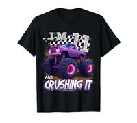 11 Year Old Boys Monster Truck It's My 11th Birthday Party T-Shirt