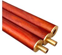 110-130Cm Bâton De Fitness Tai Chi,Bâton d'arts Martiaux en Bois, Règle De Tai Chi en Bois De Rose Massif Qigong Chinois Kungfu Entraînement Lent Fournitures Sportives avec Sac en Tissu 110CM