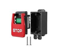 110/220V Single Phase on/Off Switch,Safety Power Switch with Large Stop Sign Paddle Easy Contact for