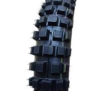 110/90-17 Pneu de 17 pouces pour Motocyclette, 110/90/17 Remplacement pour Cruiser Touring avec Profil Bloc 110 90 17 Caoutchouc Résistant à l’Usure Adapté aux Routes et Chemins Non Revêtus