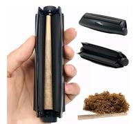 110 Mm De Rouleuse a Joint, Dispositif à Cigarettes, Rouleuse à Cigarette, Rouleuse De Cigarette Manuel Portable - Machine à Rouler Les Cigarettes Efficace Et Durable (Noir)