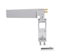 110 mm en Aluminium à l'eau Absorbant Le gouvernail | Tail de l'arbre de Support de 4 mm pour RC Jet Boat | Hauteur et Angle réglables | Protection légère - Alliage d'oxydation