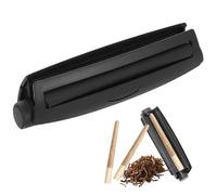 110 Mm Rouleuse A Joint, Rouleuse À Cigarettes Manuelle Portable - Rouleuse À Cigarettes Haute Efficacité Et Durable (Noire)