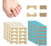 110 Pièces Patch Correcteur Respirant d'Ongles Incarnés Bande Correctrice Pour Ongles Incarnés Indolores Autocollant Pour Ongles Incarnés Pour Traitement Des Ongles Incarnés Pieds, Paronychie