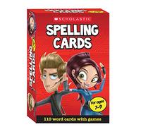 110 Spelling Flash Cards for ages 7-9 (Years 3-4) including spelling games for the National Curriculum (Scholastic Spelling Cards)