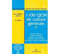 1100 QCM de culture générale - 2ed - Catégories A et B: Catégories A et B