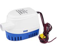 1100GPH Bateau 12V Marine Pompe à eau de cale automatique immergée Plein Auto Float Interrupteur interne