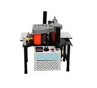 1100W Petite Machine De Baguage Chant Manuelle Double Face Collage Portable Plaqueuse Bois AméLioration De La Vitesse Et De L'Efficacité(Black)