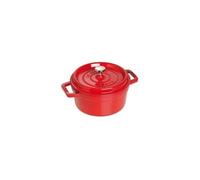 1102206 COCOTTE RONDE CERISE 22 CM