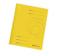 [11034303] herlitz 10x chemise à lamelles easyorga, A4, carton Jaune