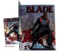 McFarlane Toys – Jouet de collection Marvel Blade (Blade #1) – Échelle 1:6 avec scène