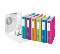 Leitz leitz classeur active wow, 180 degrés, 80 mm, assorti noir Noir G