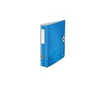 11070036 classeur à levier bleu métallisé