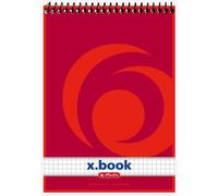 [110734-12] herlitz Lot de 12 Bloc-notes à spirale x.book, A7 50 Feuilles Qua...