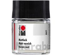 [110805000-3] Marabu Lot de 3 Flacons 50 ml Vernis Mat Incolore